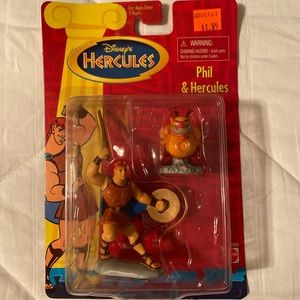 Vintage 90's Disney’s Hercules Phil and Hercules